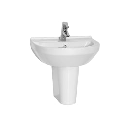 VitrA S50 Handwaschbecken 50 cm Weiß Hochglanz