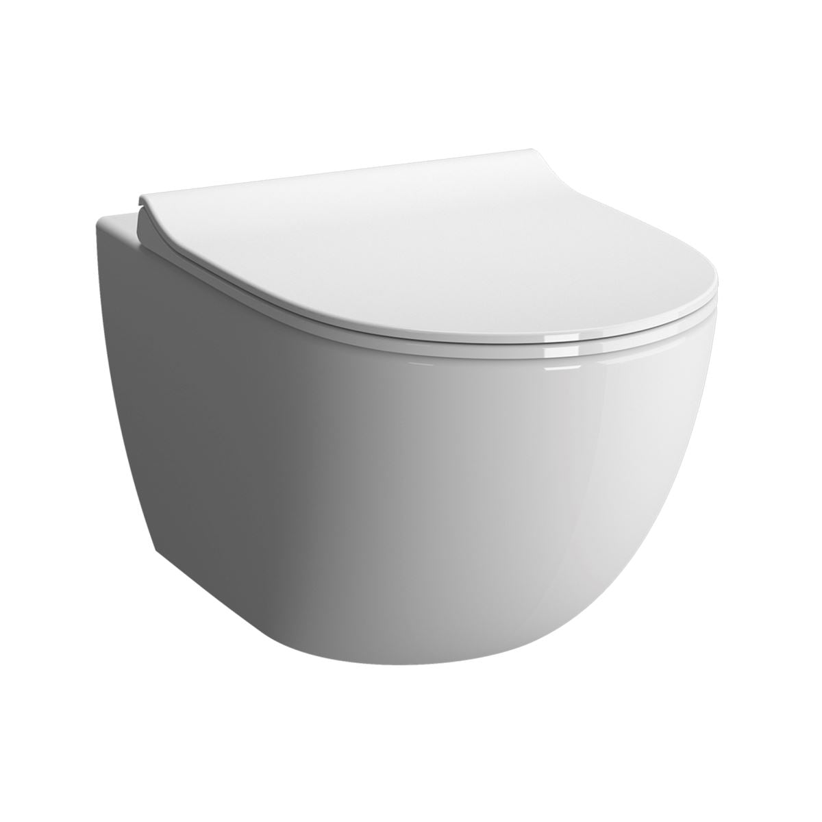 VitrA Sento Wand-WC spülrandlos Hygiene Beschichtet - Weiß
