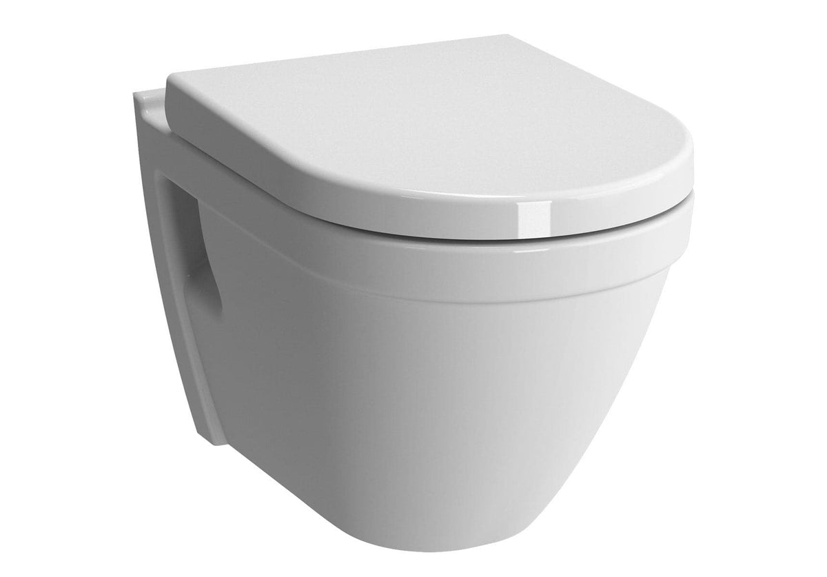 VitrA S50 spülrandlos Wand-Dusch-WC mit VitrAflush 2.0 inkl. Hygiene Beschichtung