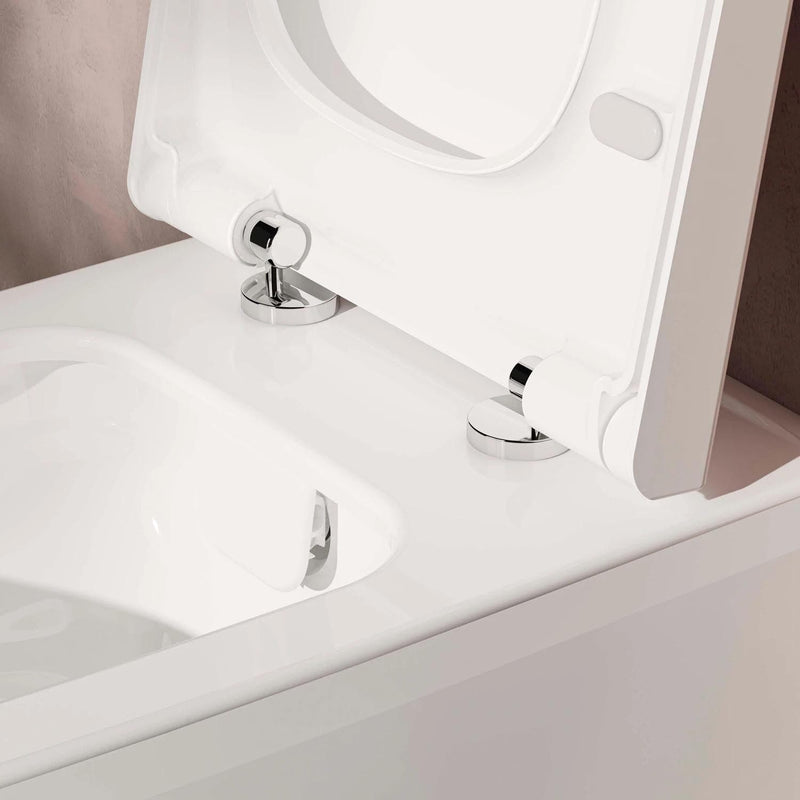 VitrA Integra WC-Sitz Duroplast ohne Absenkautomatik Weiß Hochglanz VitrA