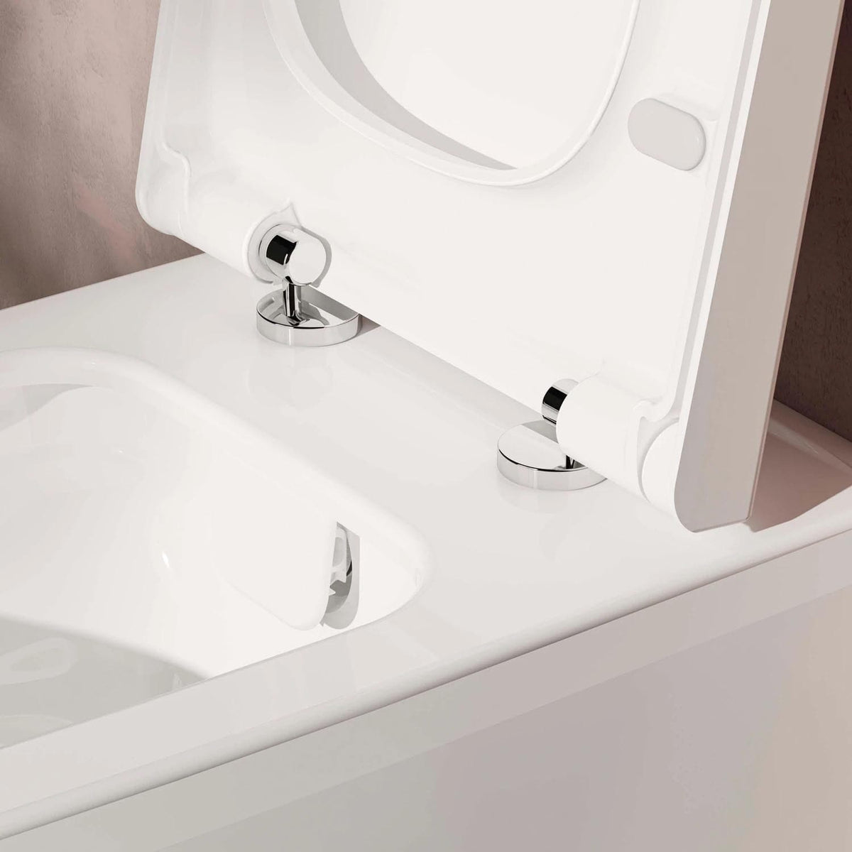 VitrA Integra WC-Sitz Duroplast mit Absenkautomatik Weiß Hochglanz VitrA