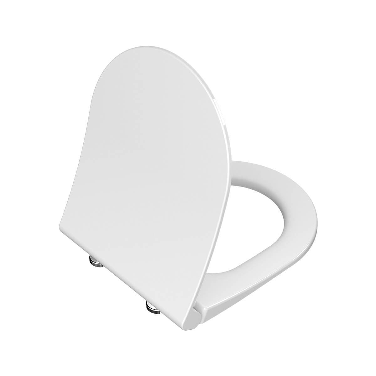 VitrA Integra Slim WC-Sitz mit Absenkautomatik, Edelstahl Scharniere, abnehmbar