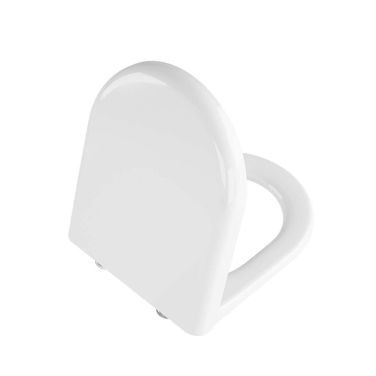 VitrA Zentrum Edelstahl Scharniere WC-Sitz Weiss Duroplast Soft-Close