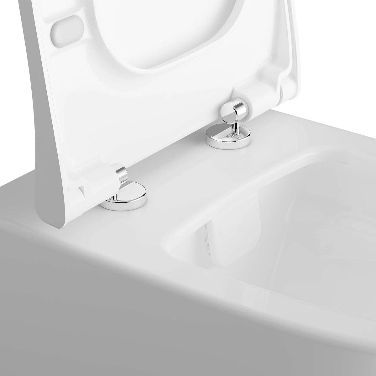 VitrA Sento WC-Sitz Slim Wrap mit Absenkautomatik Weiß Hochglanz VitrA