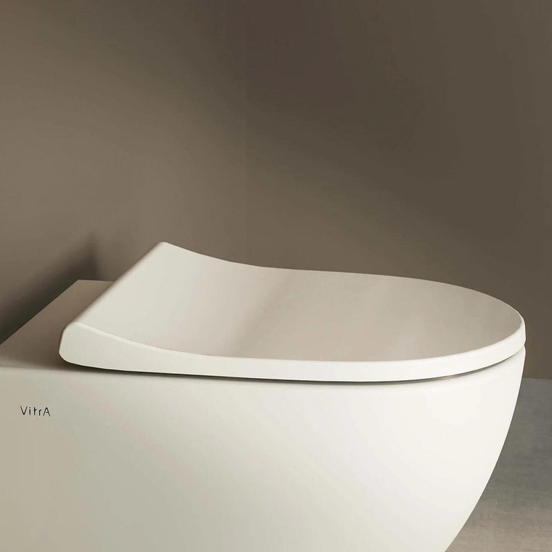 VitrA Sento WC-Sitz Slim Wrap mit Absenkautomatik Taupe Matt VitrA