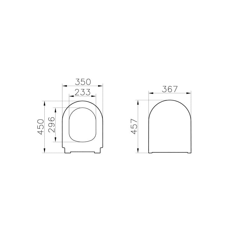 VitrA Integra WC-Sitz Slim Wrap Weiß Hochglanz VitrA