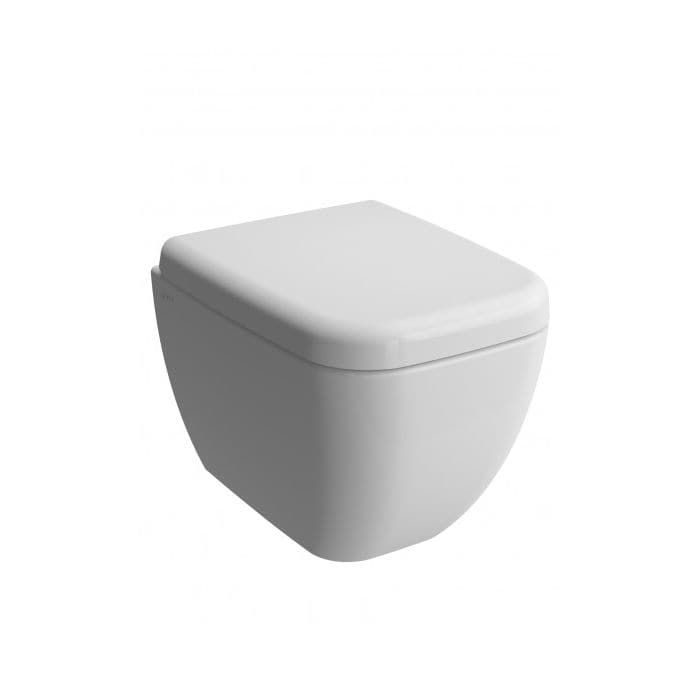 VitrA Shift Wand-WC Compact mit Bidetfunktion Weiß mit VitrA Clean VitrA