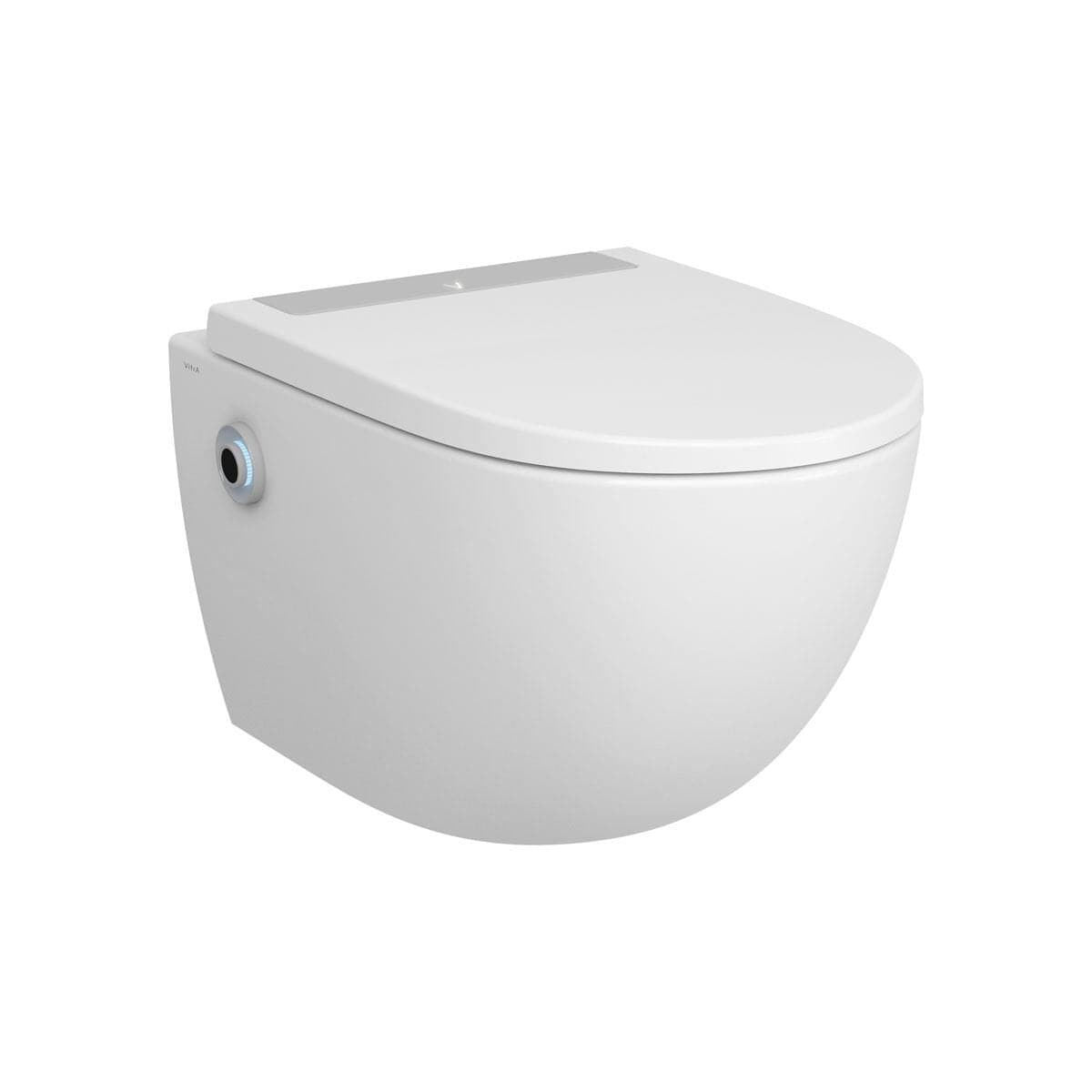 VitrA Sento kontaktloses integriertes Bidet und kontaktlose WC - Sitzfunktion - mit spülrand