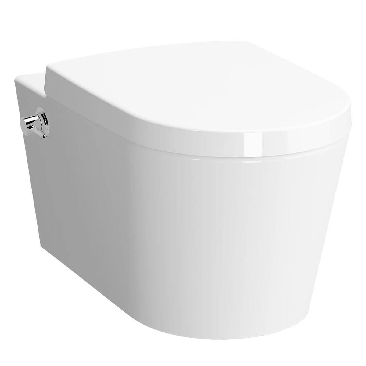 VitrA Options Nest Wand-WC VitrA Flush 2.0, mit Bidetfunktion Weiß mit VitrA Clean VitrA