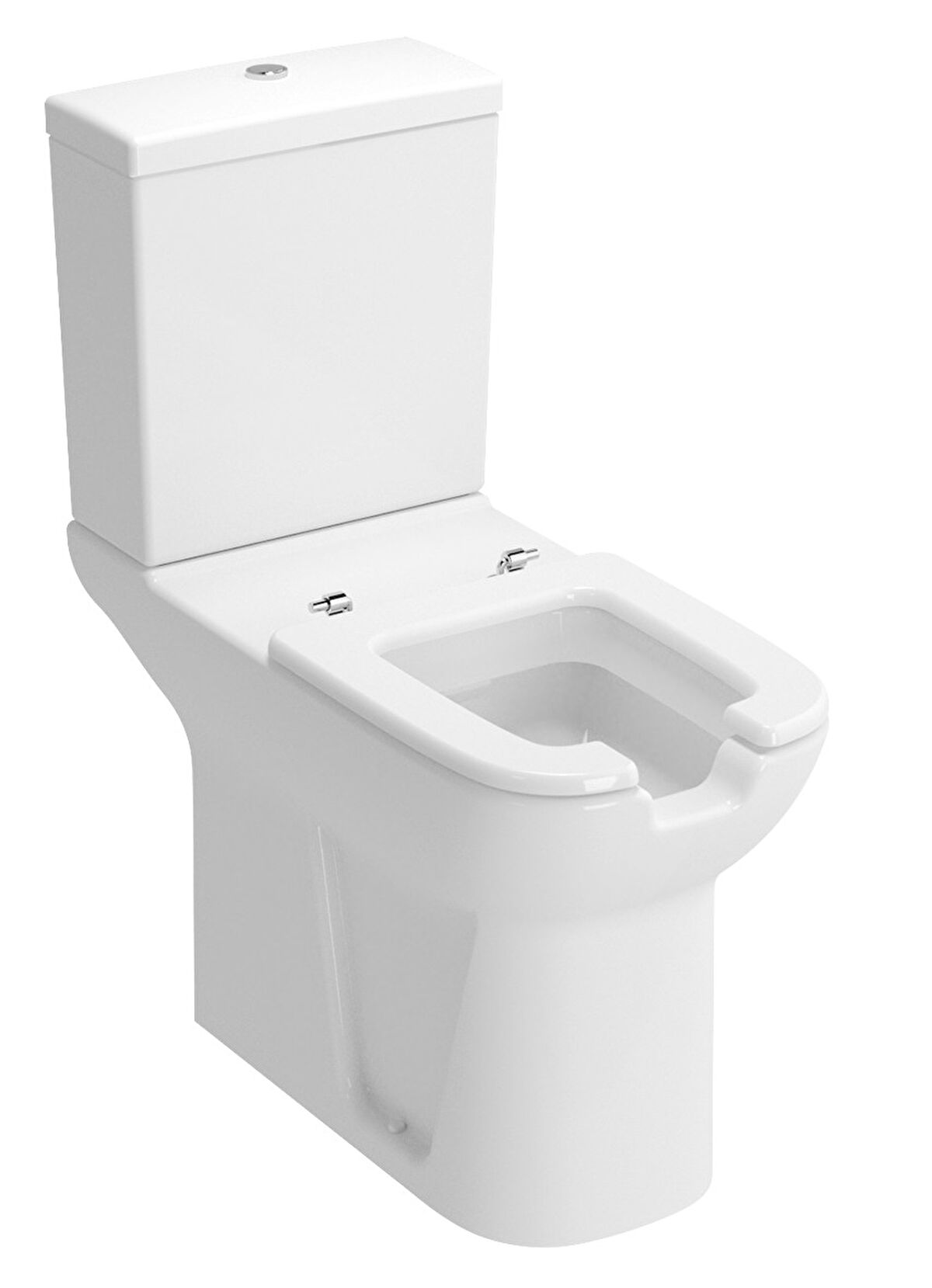 VitrA S20 Barrierefrei Stand WC inklusive Bidetfunktion Weiss