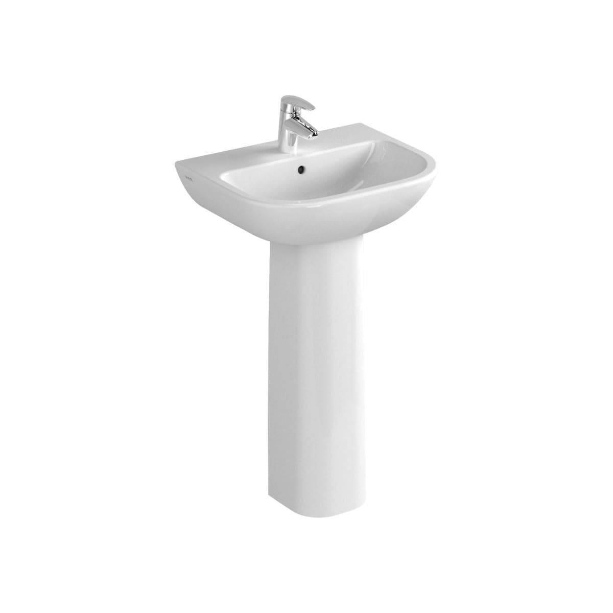 VitrA S20 Handwaschbecken Weiß Hochglanz