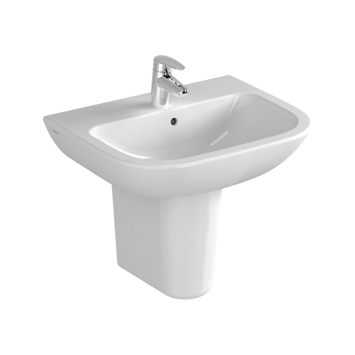 VitrA S20 Handwaschbecken Weiß Hochglanz