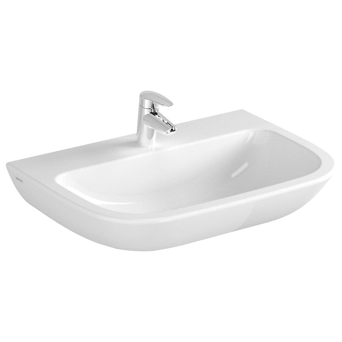 VitrA S20 Waschtisch 65 cm Weiß Hochglanz VitrA