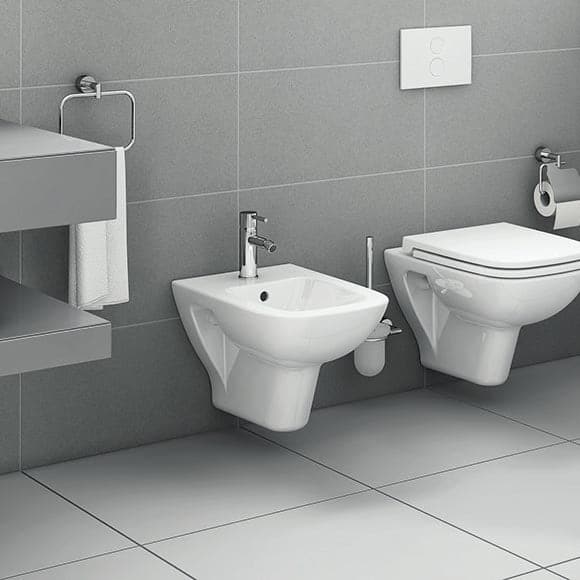 VitrA S20 Wand-Bidet Weiß Hochglanz VitrA