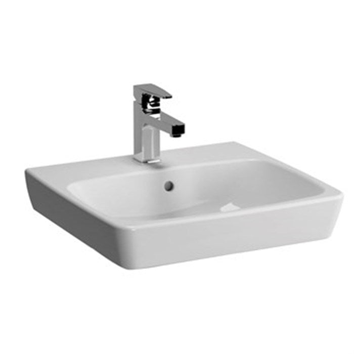 VitrA Metropole Aufsatzwaschtisch 50 cm Weiß Hochglanz