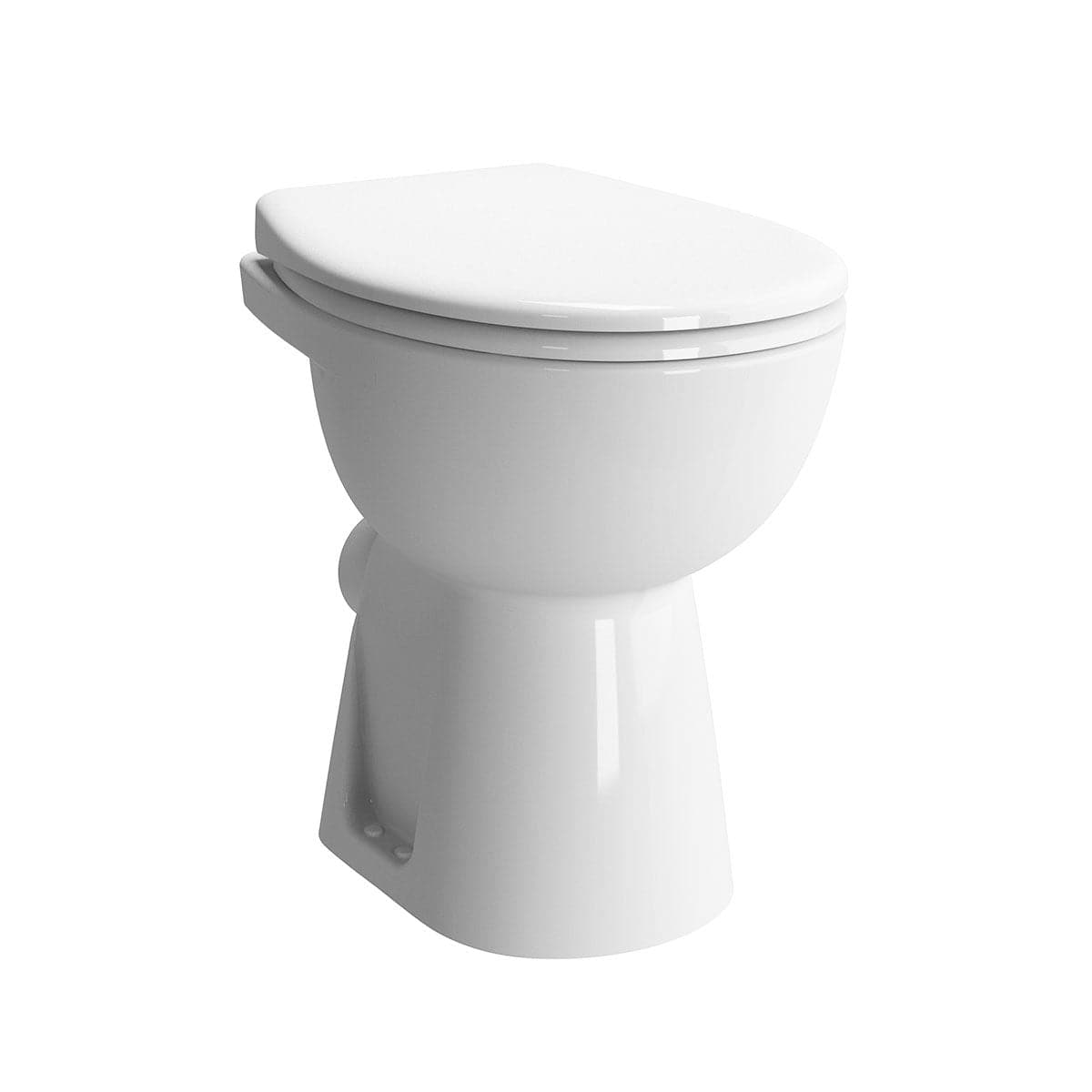 VitrA Conforma Stand-WC Tiefspüler Weiß Hochglanz mit VitrA Clean VitrA