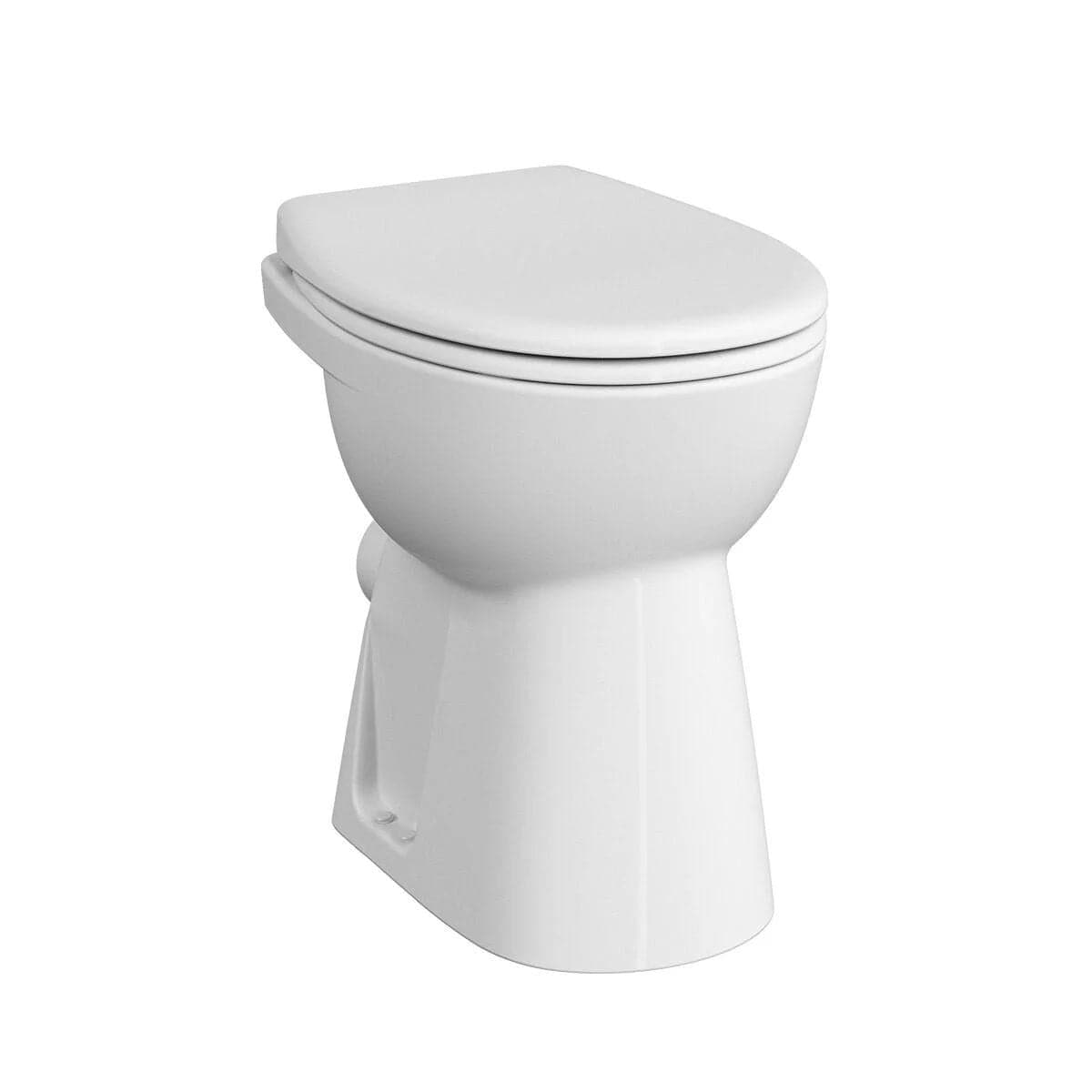 VitrA Conforma Stand-WC Flachspüler Weiß Hochglanz mit VitrA Clean VitrA