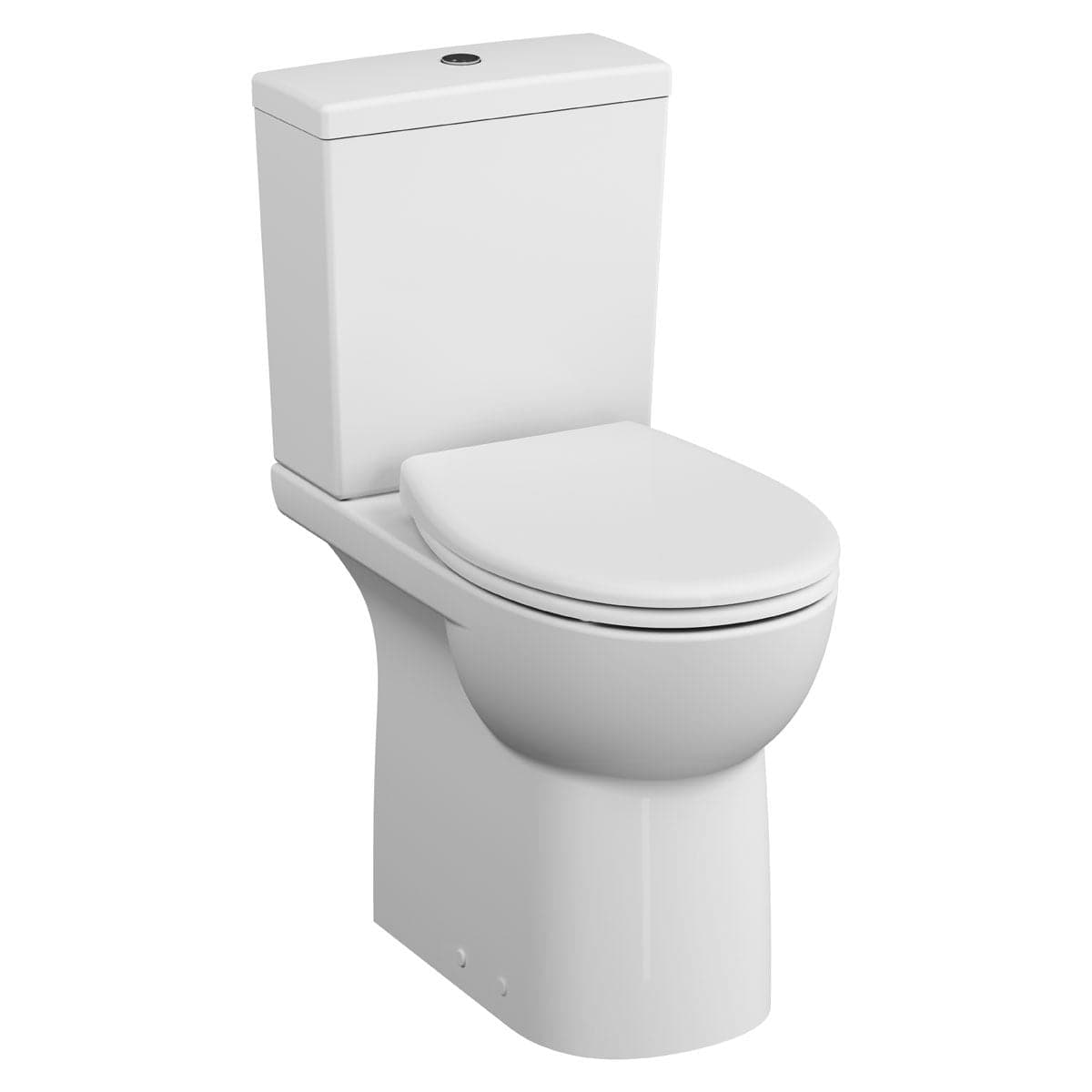 VitrA Conforma Stand-WC-Kombination VitrA Flush 2.0 Weiß Hochglanz mit VitrA Clean VitrA