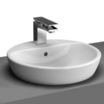 VitrA Metropole Aufsatzwaschtisch rund Durchmesser 45 cm Weiß Hochglanz VitrA