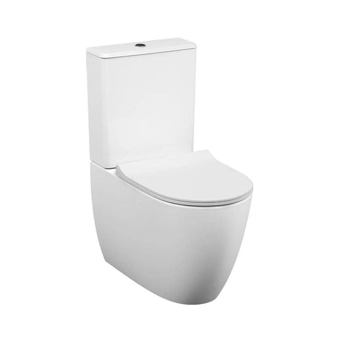 VitrA Sento T-WC-Kombination VitrA Flush 2.0 Back-to-wall Weiß Hochglanz VitrA Clean VitrA