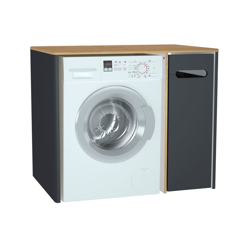 Sento Waschmaschinenschrank, 105 cm, Anthrazit matt VitrA