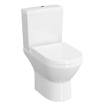 VitrA Integra Stand-WC-Kombination VitrAflush 2.0 Weiß Hochglanz VitrA
