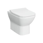 VitrA Integra Square Stand-WC VitrA Flush 2.0 Weiß Hochglanz mit VitrA Clean VitrA
