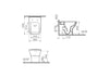 VitrA Integra Square Stand-WC VitrA Flush 2.0 Weiß Hochglanz mit VitrA Clean VitrA