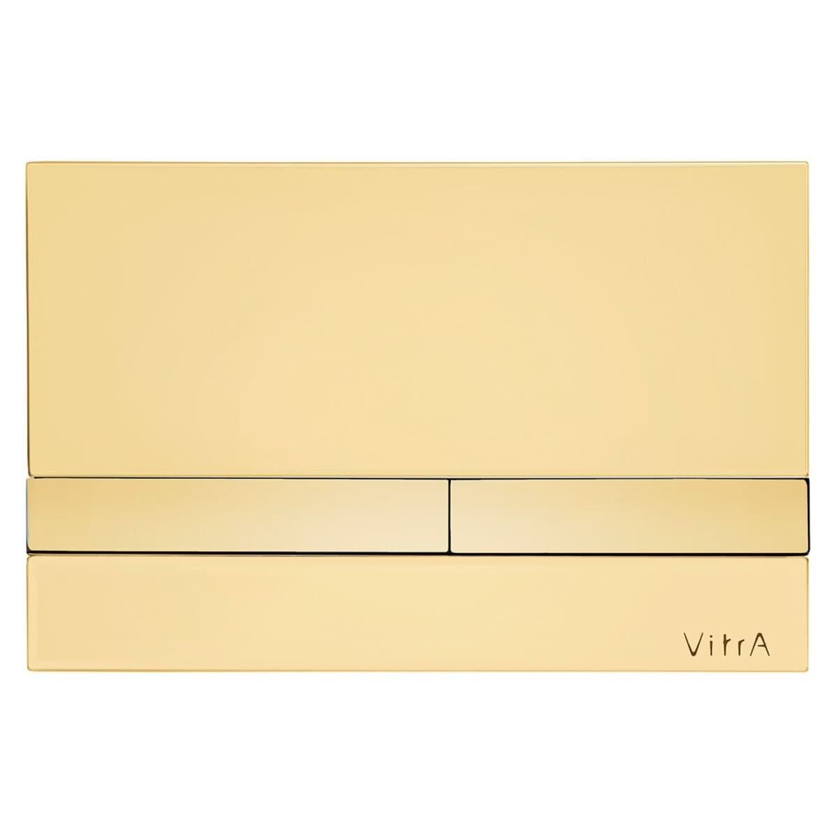 VitrA Select  Betätigungsplatte für 2-Mengenspülung - Gold