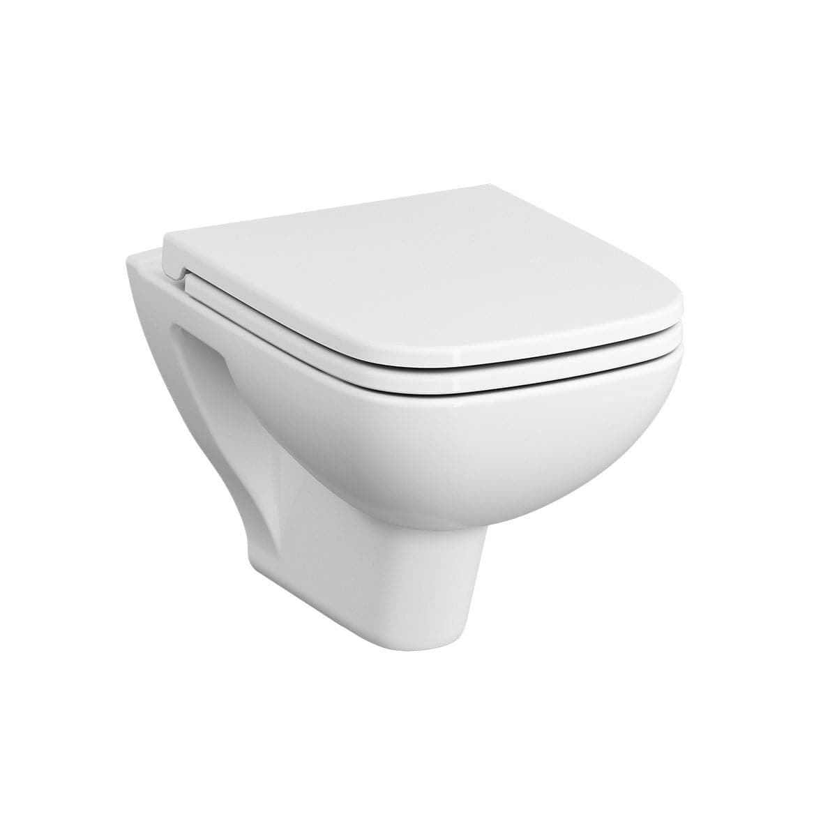 VitrA S20 spülrandlos Wand-WC mit VitrAflush 2.0 mit Soft-Close WC-Sitz