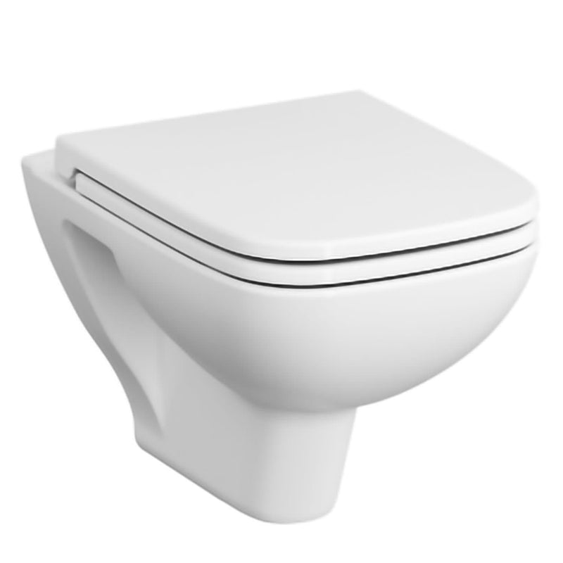 VitrA S20 Wand-WC ohne Spülrand mit Bidetfunktion Weiß VitrA