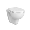 VitrA Conforma Tiefspül-Wand-WC spülrandlos + 60 mm Weiß Hochglanz VitrA