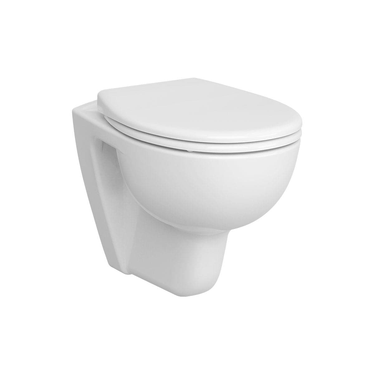 VitrA Conforma Tiefspül-Wand-WC spülrandlos + 60 mm Weiß Hochglanz mit Oberflächenveredelung VitrA Clean VitrA