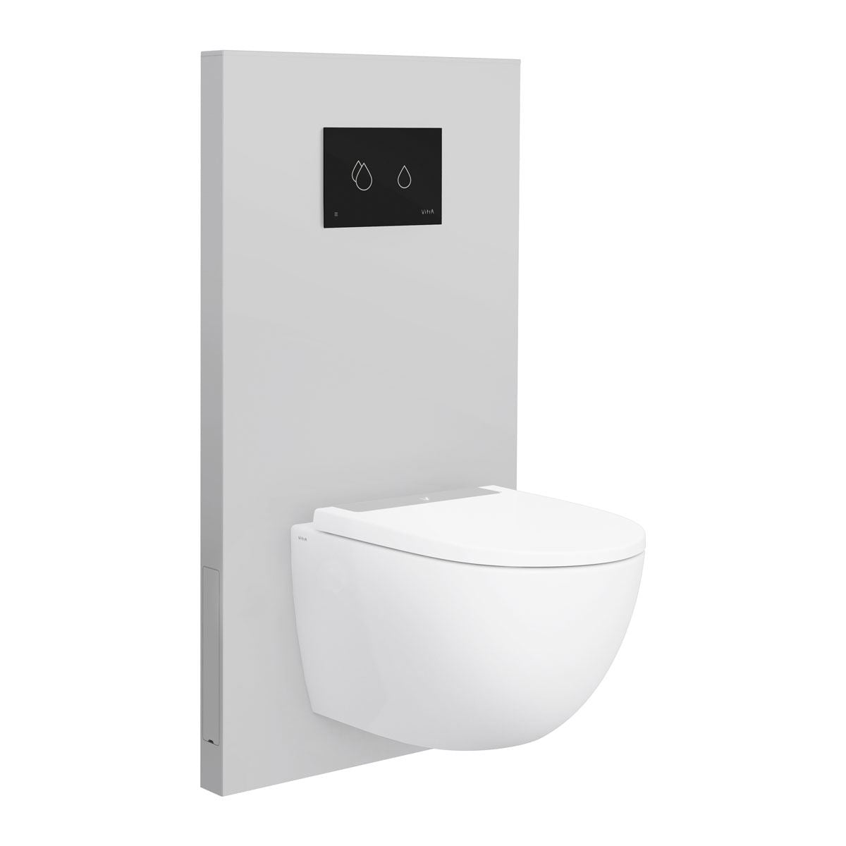 VitrA Renoform, Plattform für Wand WC´S - Hellgrau