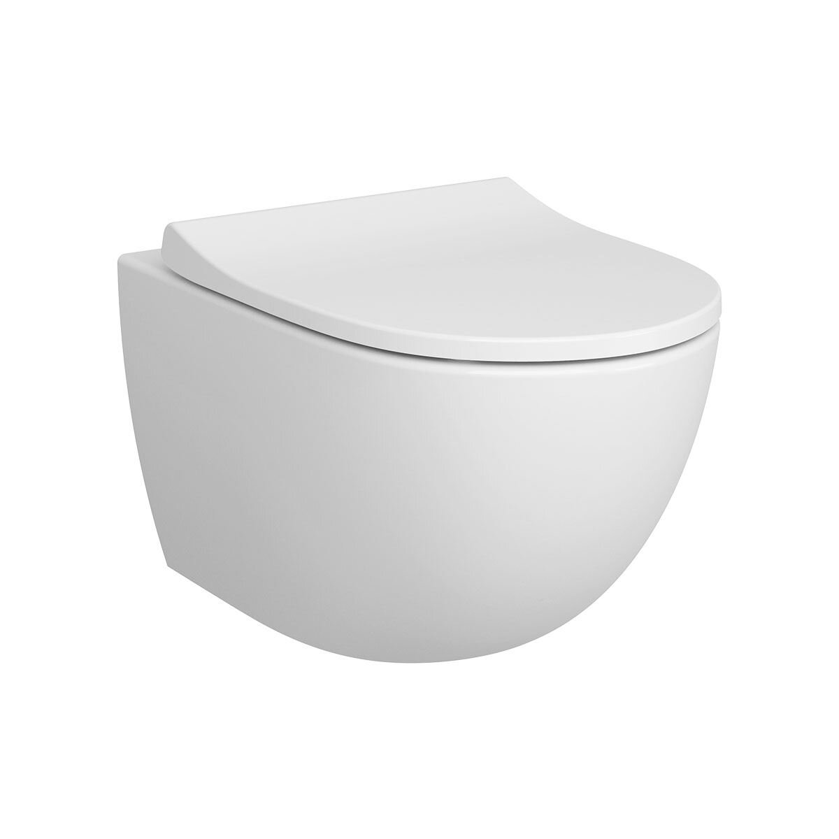 VitrA Sento spülrandlos Wand-Dusch-WC mit VitrAflush 2.0 - Weiß
