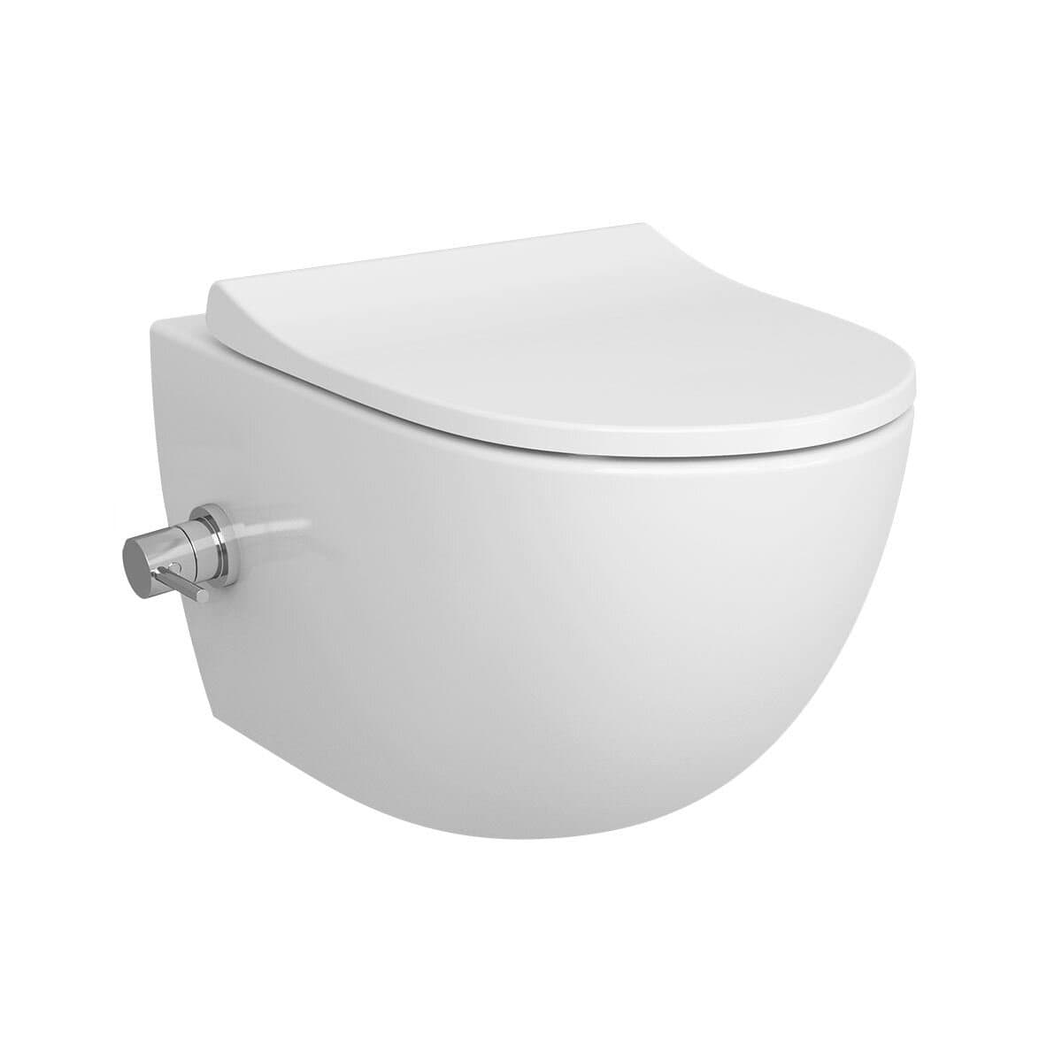 VitrA Sento spülrandlos Wand-Dusch-WC mit integrierter Armatur