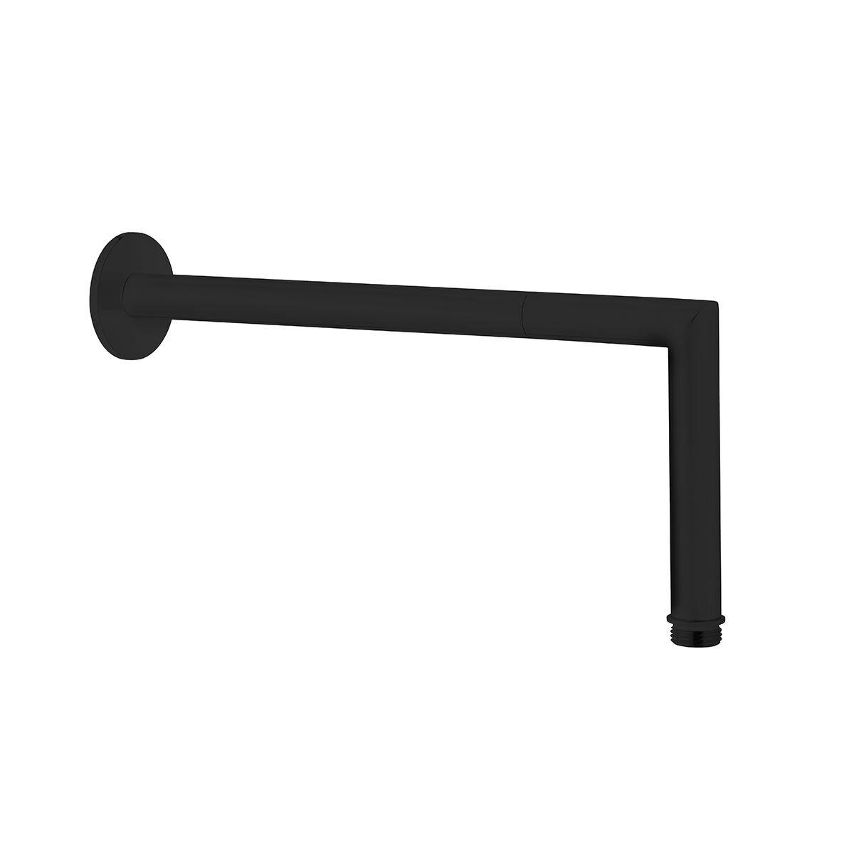 VitrA Origin Wandarm für Duschkopf, Ausladung 33,5 cm - Schwarz Matt