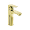 VitrA Root Round Einhebel-Waschtischmischer Höhe 17,5 cm Gold VitrA