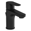 VitrA Root Round Einhebel-Waschtischmischer mit Ablaufgarnitur Höhe 15 cm Schwarz Matt VitrA