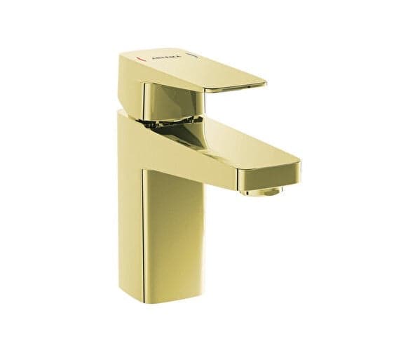 VitrA Root Square Waschbeckenarmatur, Gold