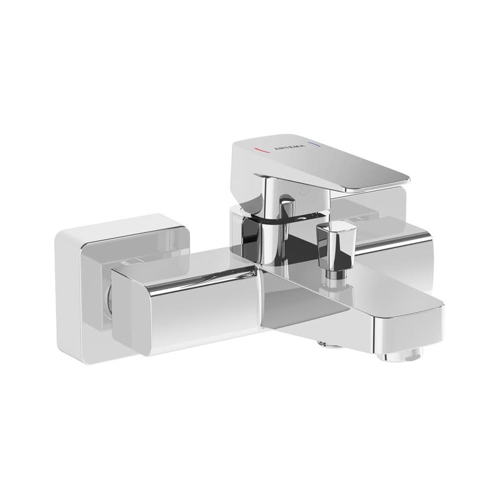 VitrA Root Square Badezimmerbatterie, Chrom