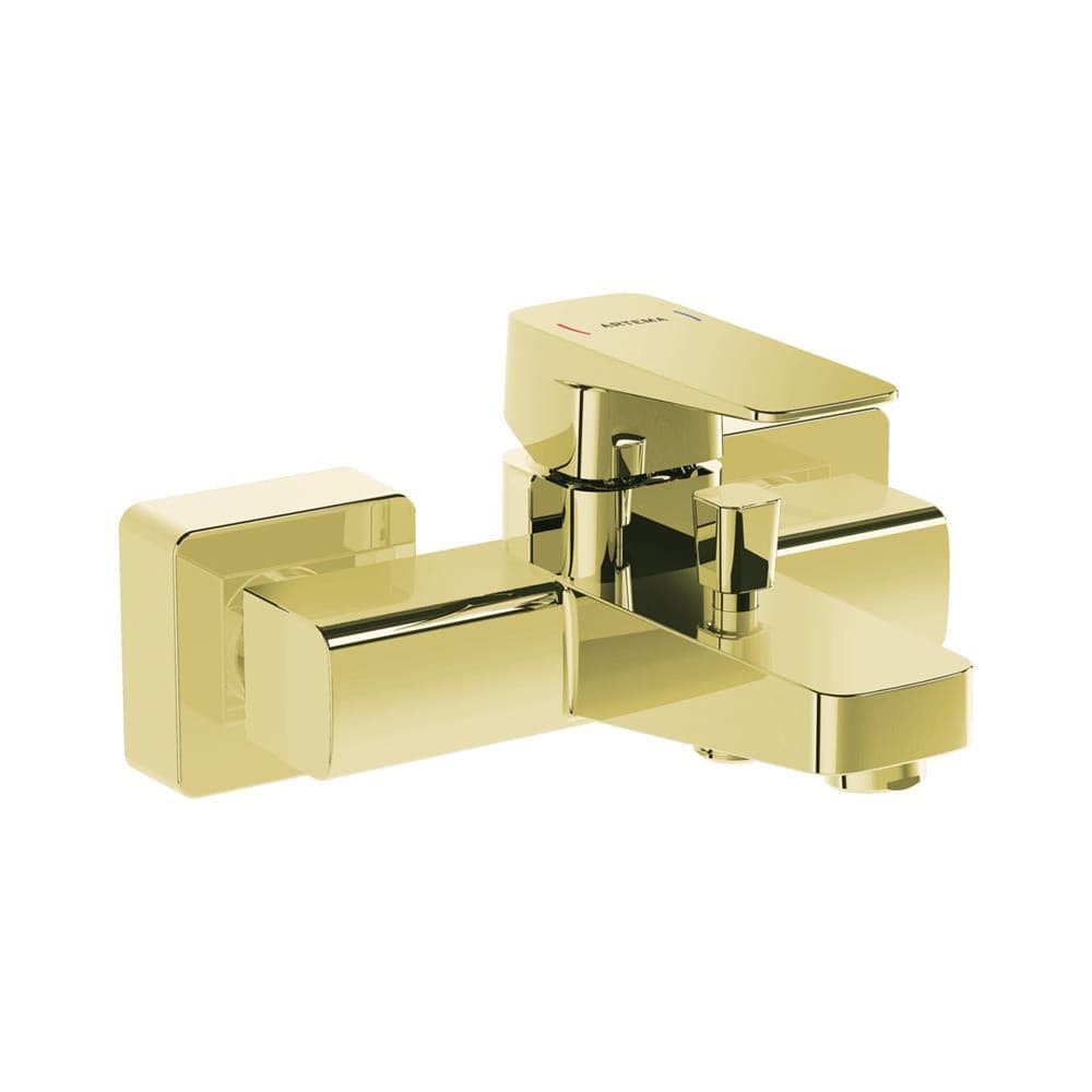 VitrA Root Square Badezimmerbatterie, Gold