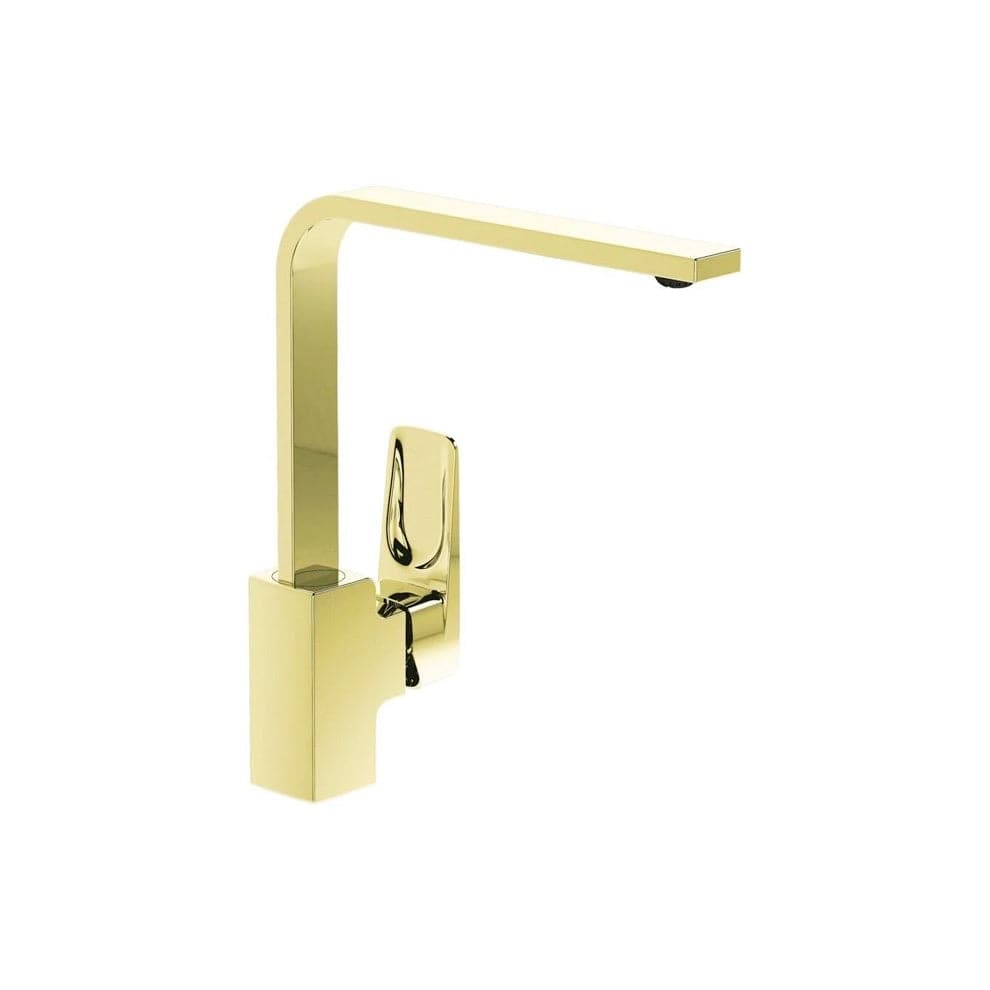 VitrA Root Square Waschbeckenarmatur, Gold