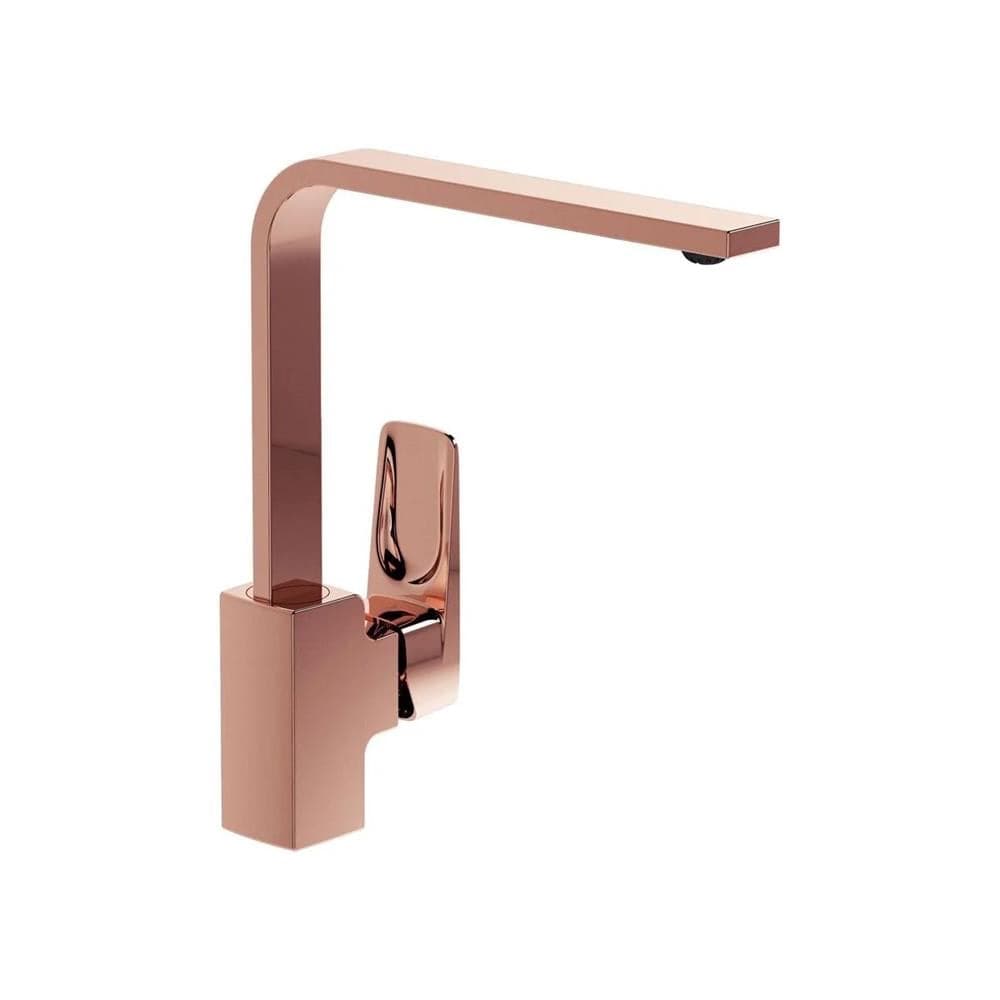 VitrA Root Square Waschbeckenarmatur, Kupfer