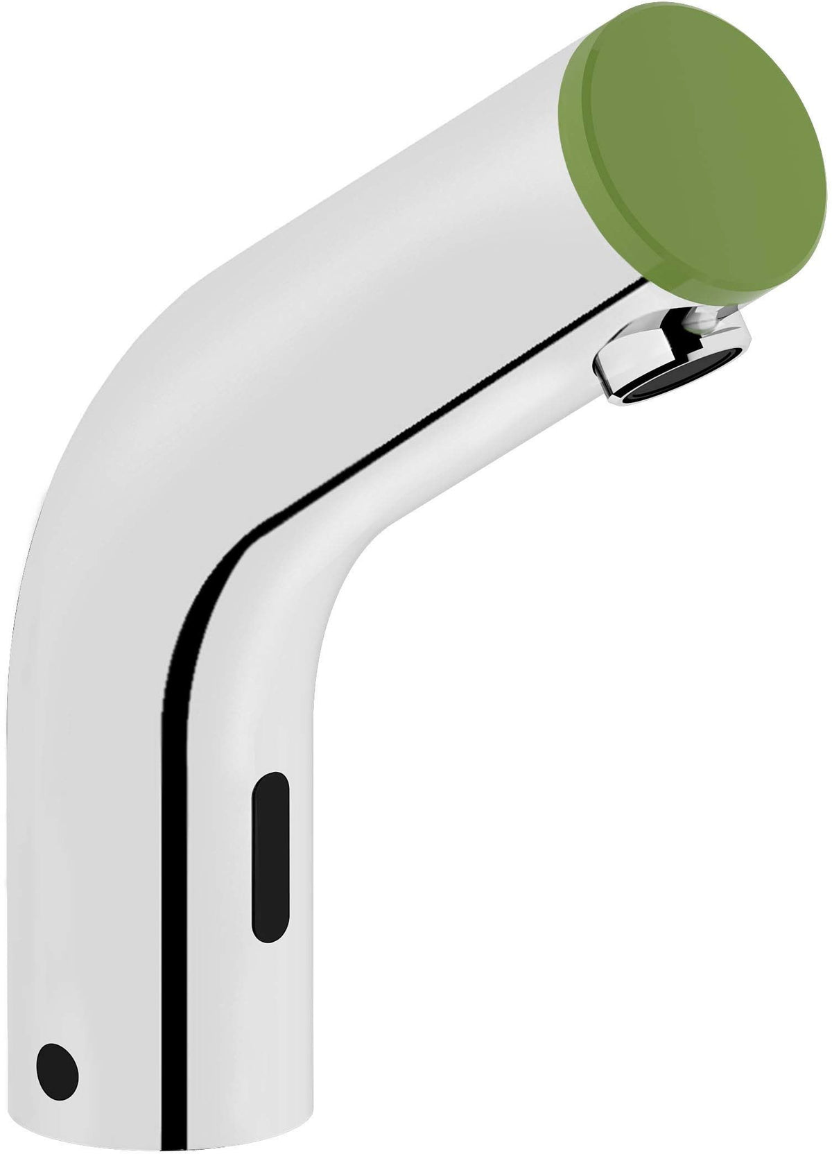 VitrA Sento Kids Einhebel-Waschtischmischer mit Sensorik Netzanschluss Chrom/Grün