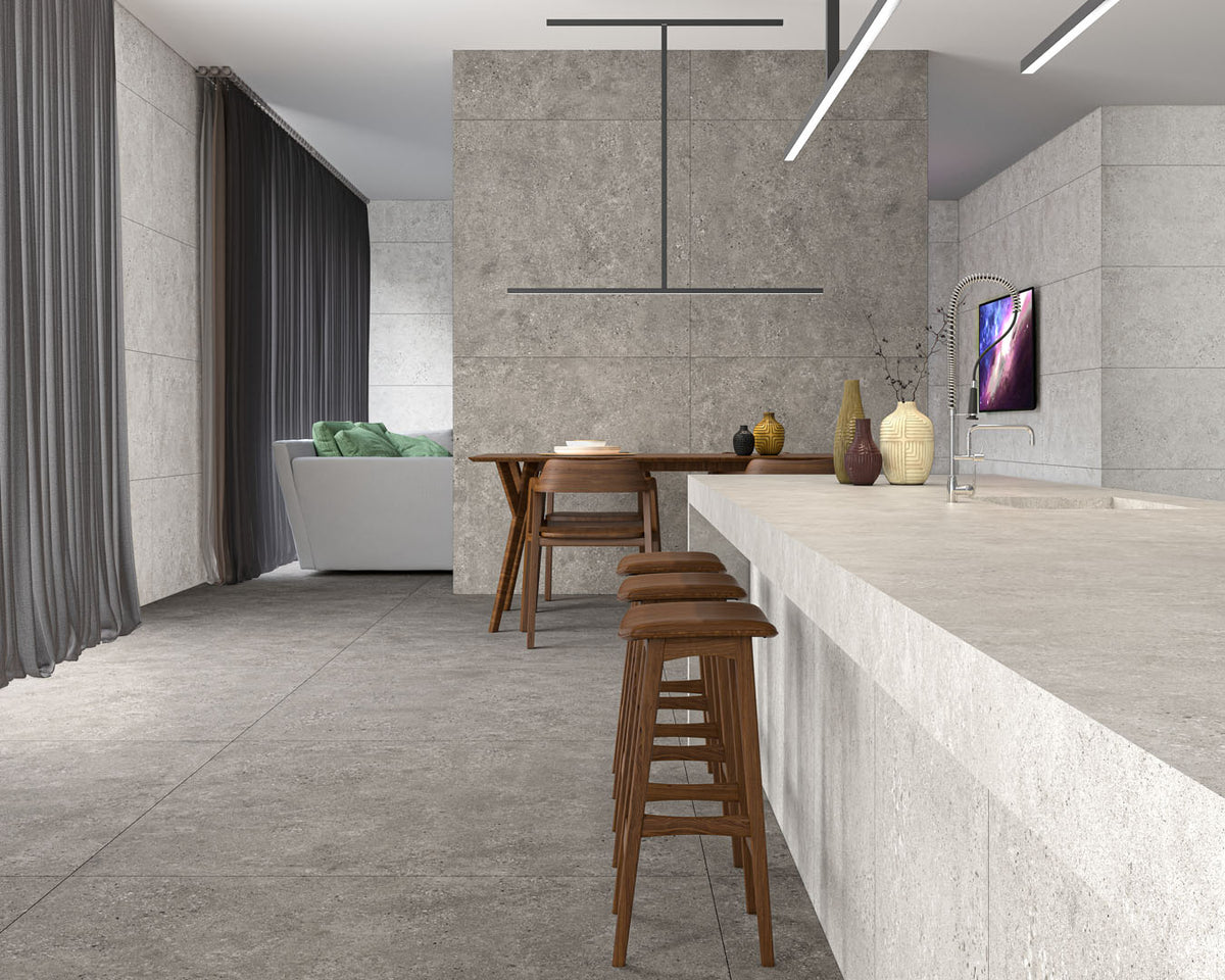 ECO Feinsteinzeug 120X120  Bogey Serie  Poliert Boden-Wand-Fliese, Stone