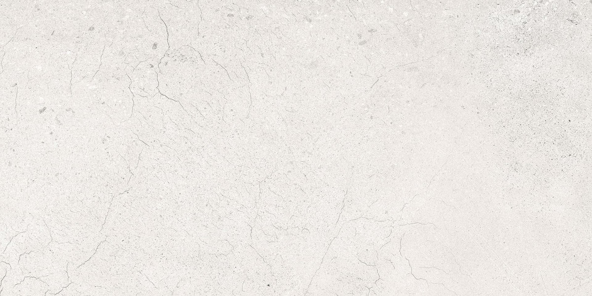 ECO Feinsteinzeug 30X60  Murray Serie  Poliert Boden-Wand-Fliese, Weiß