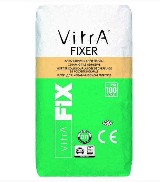 VitrAFix Flexkleber S1 Grau 25KG Sack