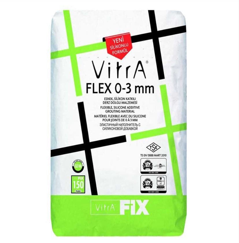 VitrA VITRAFIX FLEX 0-3MM GRÜN 5 KG