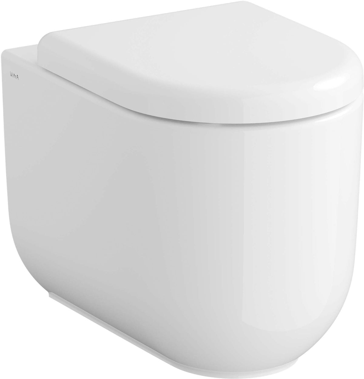 Vitra Liquid Stand-Tiefspül-WC ohne Spülrand, weiß hochglanz